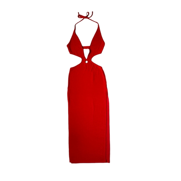 S3xy Stretch Knit Maxi Dress - Picture 1 of 9